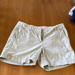 J. Crew Factory Tan Chino Shorts